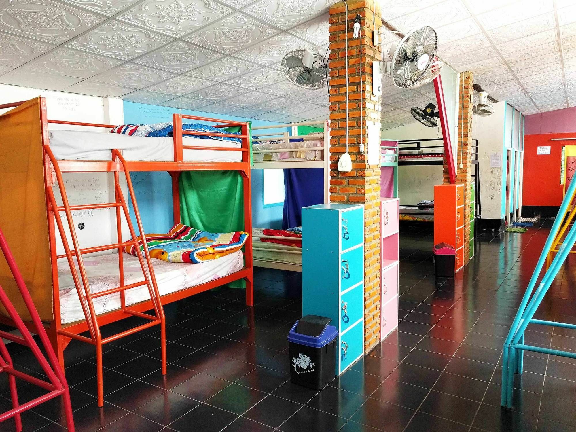 Funky Box Hostel Chiang Khong Dış mekan fotoğraf